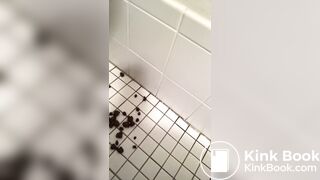 Shitting from her window