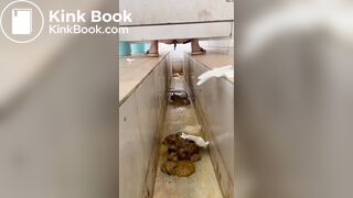 A stomachache Chinese girl with diarrhea