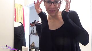 Desperate panty pooping mia nightshade