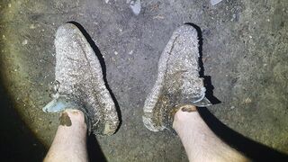 Shit pissed Yeezy in mud Part 3