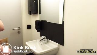 woman poops in the bathtub