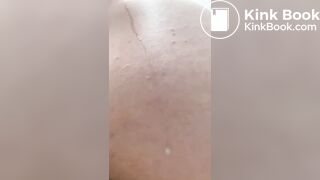 Chubby amateur trying to shit 06