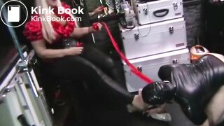 Full toilet session with herrin