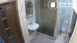 Woman pooping in Toilet 139