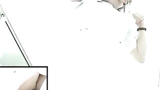 Asian hospital toilet spycam pooping