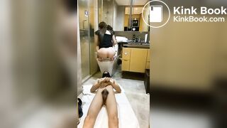 Toilet femdom chinese
