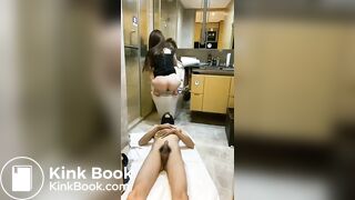 Toilet femdom chinese