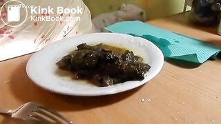 Eating shit for a dinner