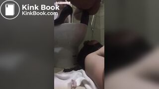 Chinese toilet slave Femdom Scat 005 - video 2
