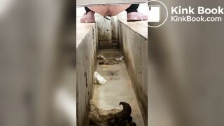 A Chinese girl have explosive diarrhea