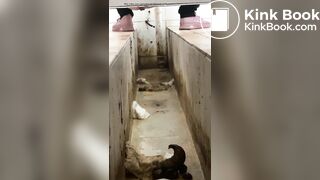 A Chinese girl have explosive diarrhea