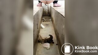 A Chinese girl have explosive diarrhea