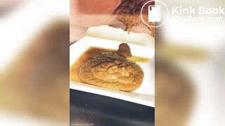 Huge diarrhea on plate