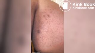 Non stop sloppy ebony shits