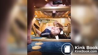 Chinese slave eats masters shit - video 2