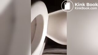 Pooping in toilet bbw morning routine