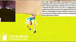 Gulp Quest (Remake) Vore Digestion Scenes