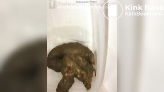 Solid with chunks of corn