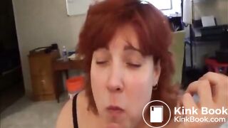 eating turd of husband