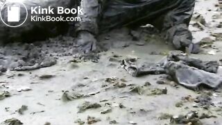 Girl in mud - video 2