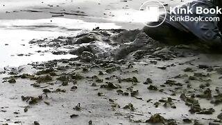 Girl in mud - video 2