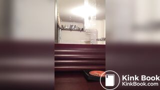 Cute teen panty poop