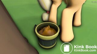 Applejack vore Pinkiepie ( WARNING: scat at the end)