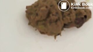 She pooped in the tub too!