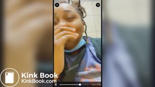 Woman public toilet dump