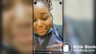 Woman public toilet dump