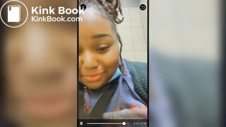 Woman public toilet dump