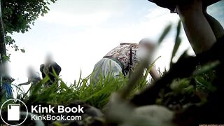 Maybe this girl poops beside her friend