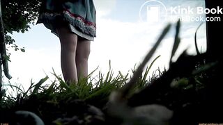 Maybe this girl poops beside her friend