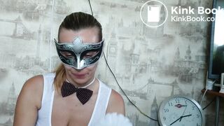 Incredible couple in a dirty maid