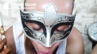 Incredible couple in a dirty maid