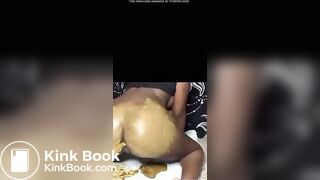 Ebony mess whore