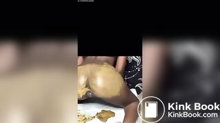 Ebony mess whore