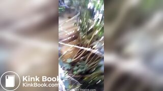 shitting outdoor big ass