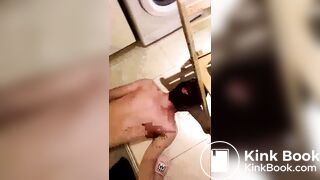 木质厕椅 拉稀入嘴Wooden commode chair, diarrhea