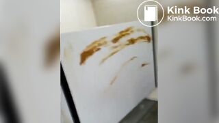 Evil Public wall smear