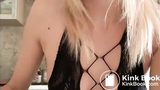 gorgeous beauty shits in the kitchen