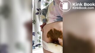 Teen slut shitty diaper
