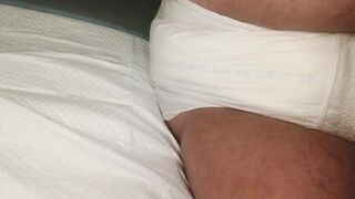 Diaper bbw Italian scat - messy masturbation with wand