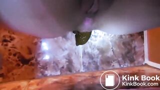 Poop on the bathroom floor - video 2