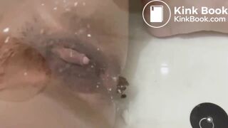 In the bath shitting japan
