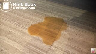 Cute Girl Playing With Her Messy Panties