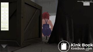 Eliminator Kaede|Girl with only body paint onpees&poos