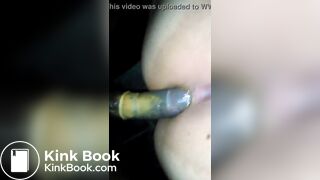 bbc digging in white ass