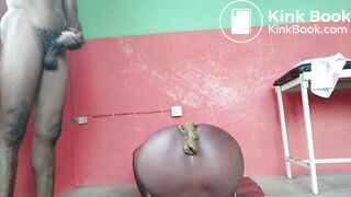 African princess loves to be fucked in her shit