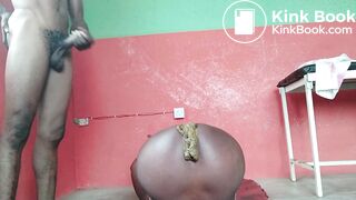 African princess loves to be fucked in her shit